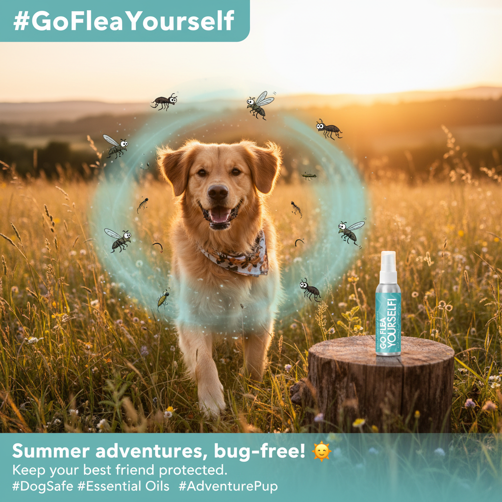 Go Flea Yourself: A Summer Survival Guide by Me, Gato Feo