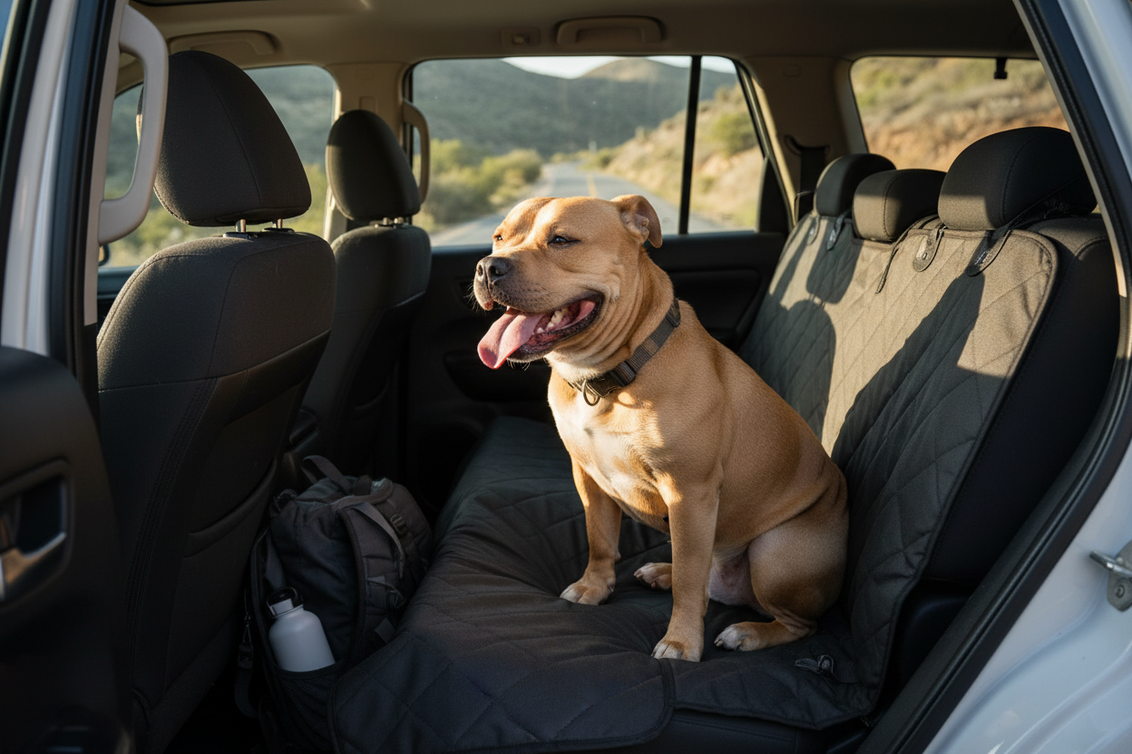 Road Trip Ready: Why Every Bully Owner Needs a Waterproof Car Seat Cover