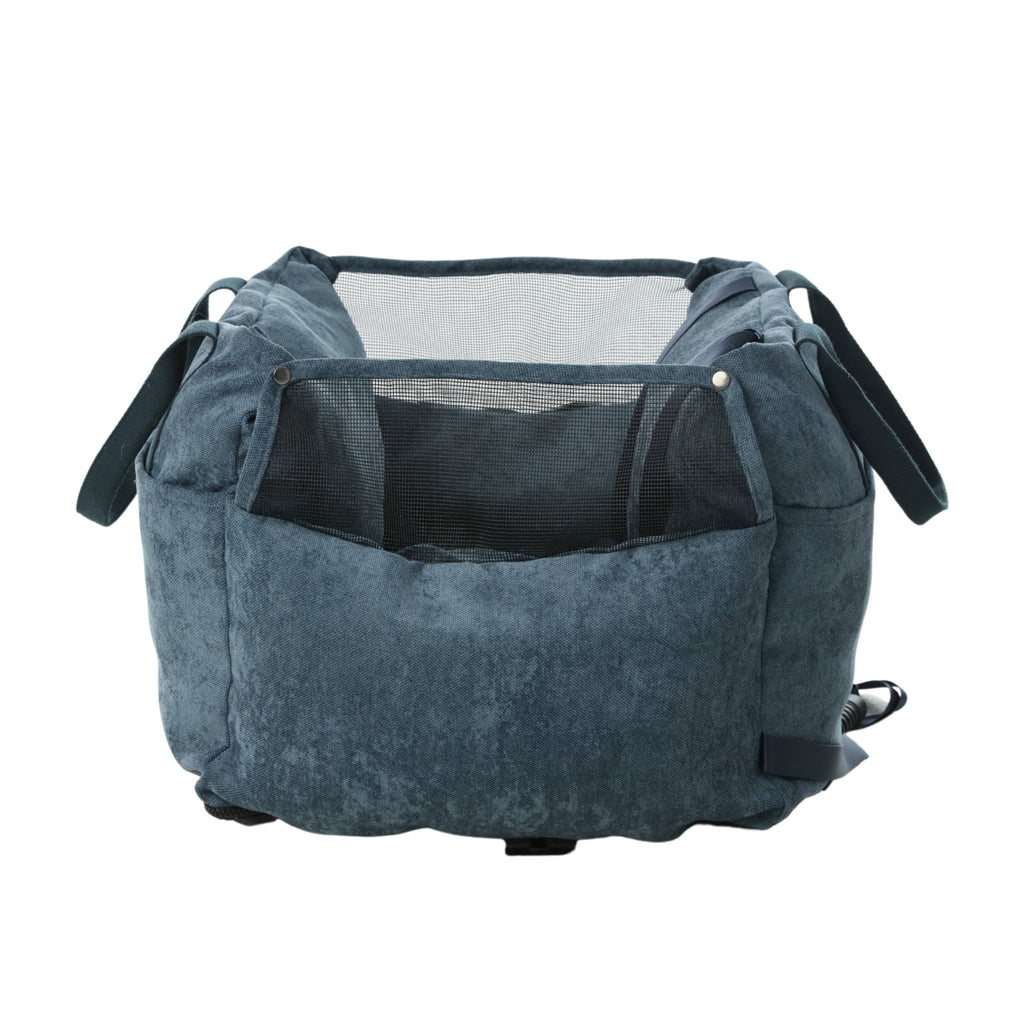 Puff Guard Dog Car Seat - Blue.