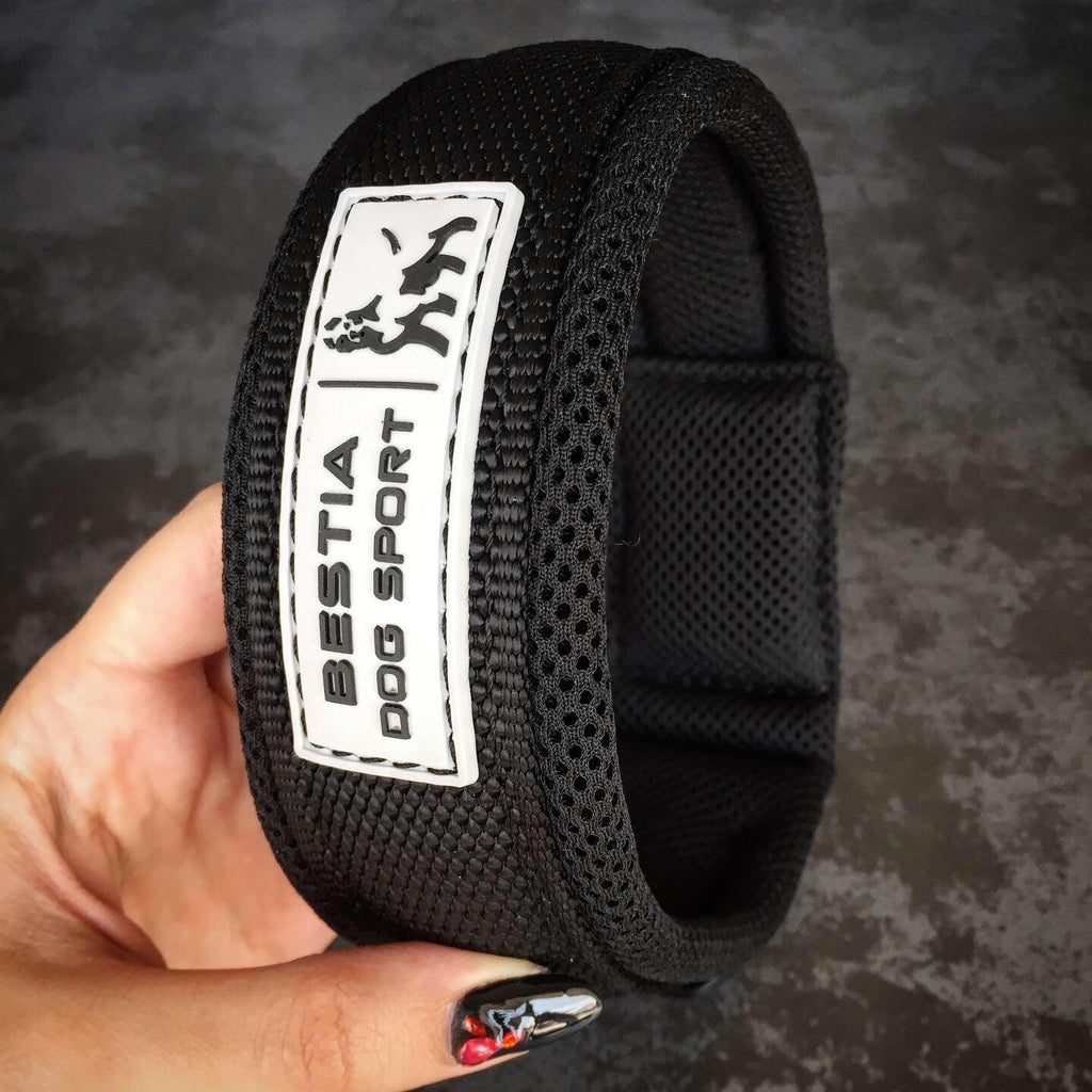COLLAR BESTIA DOG SPORT CIERRE RÁPIDO NEGRO