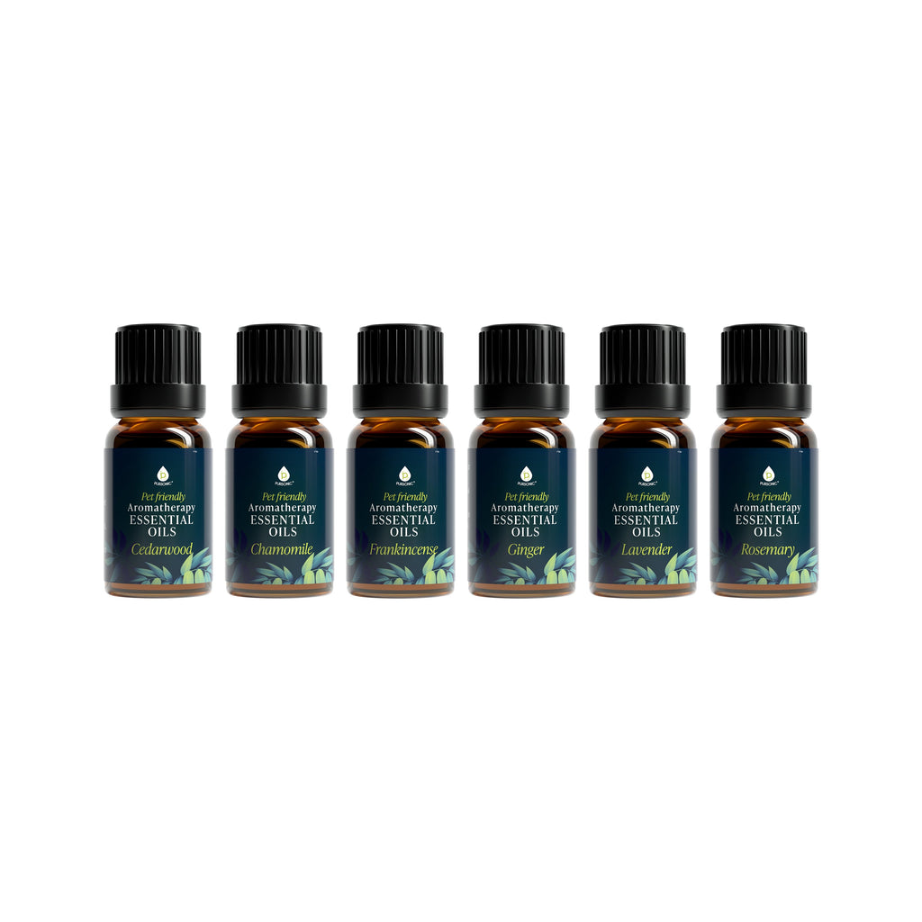 Tierfreundliche 6er-Pack Aromatherapie-Kollektion