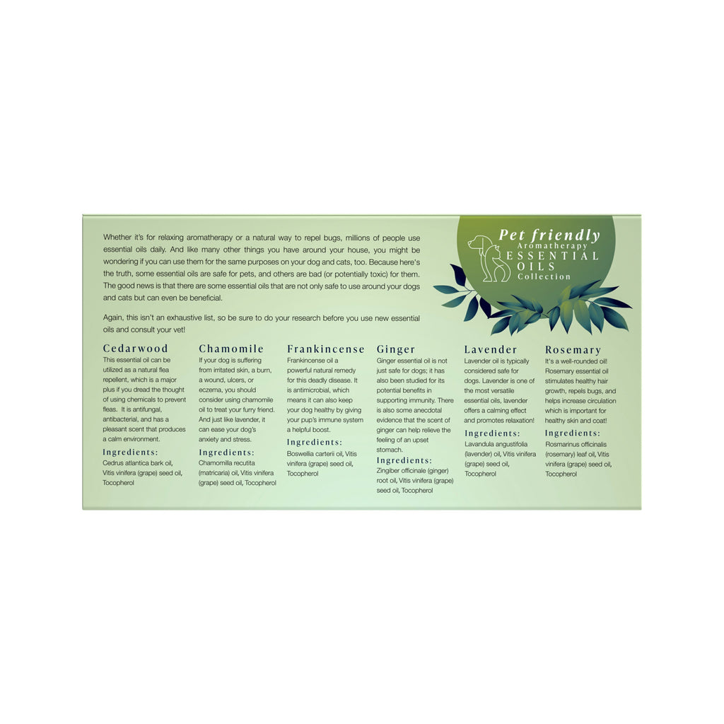 Tierfreundliche 6er-Pack Aromatherapie-Kollektion