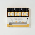Set de aceites esenciales calmantes seguros para mascotas - 6 aceites de aromaterapia - Madera de cedro, manzanilla, incienso, jengibre, lavanda y romero