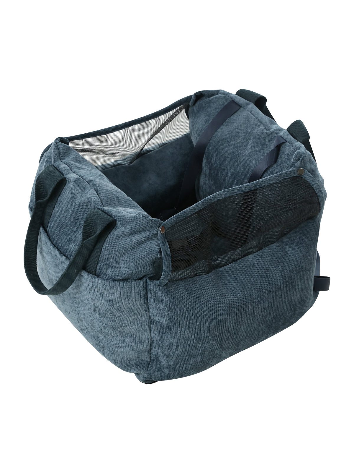 Puff Guard Dog Car Seat - Blue.