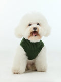 The Snuggler — Knit Dog Sweater Vest