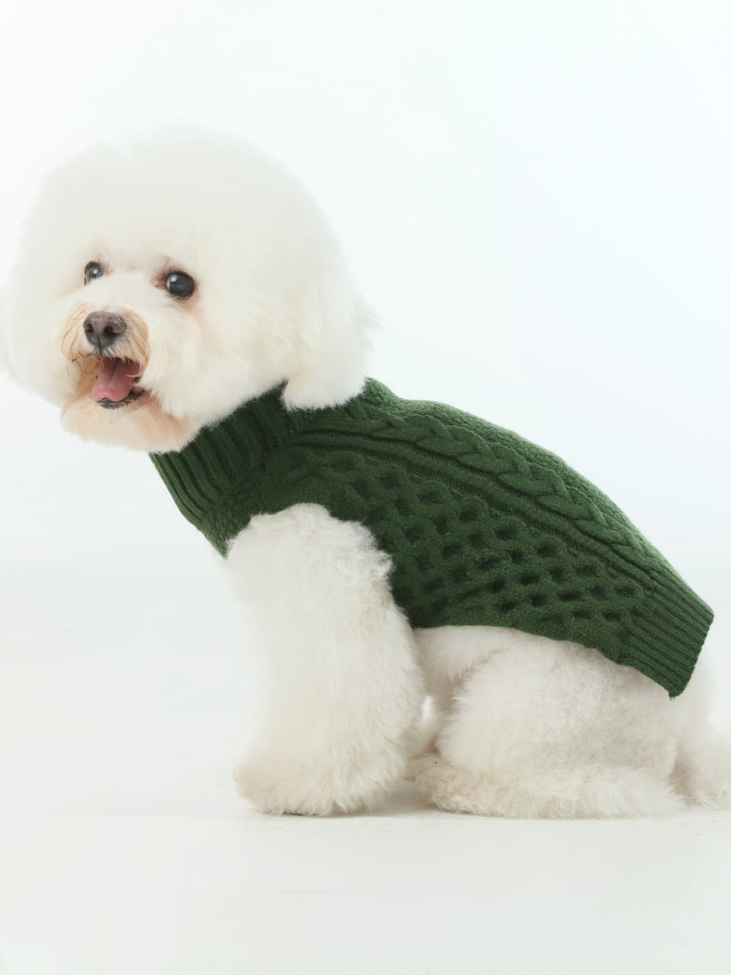 The Snuggler — Knit Dog Sweater Vest