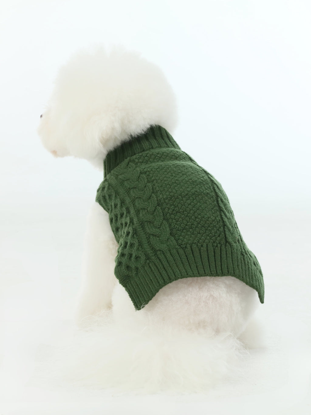 The Snuggler — Knit Dog Sweater Vest