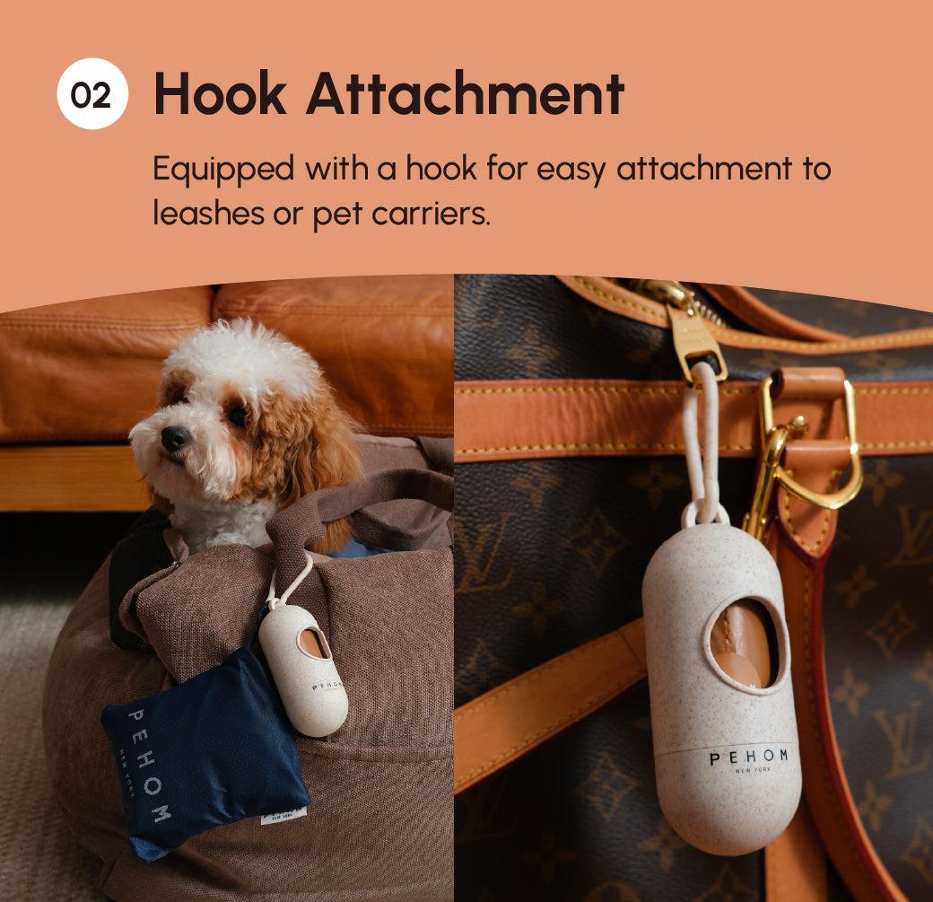 Poop Dispenser & Bags.