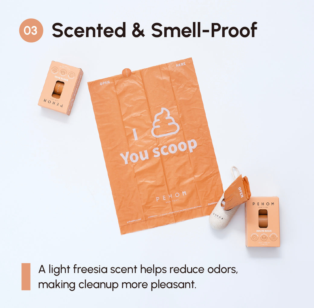Poop Dispenser & Bags.
