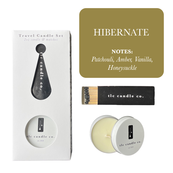Reisekerze mit Streichhölzern - Hibernate