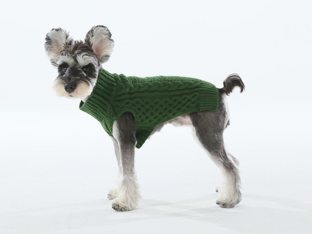 The Snuggler — Knit Dog Sweater Vest