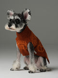 Suéter para mascotas Pretzel - Naranja Toffee