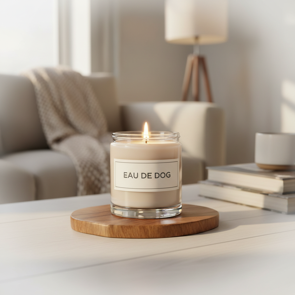Eau de Dog - Scented Candle for Dog Lovers
