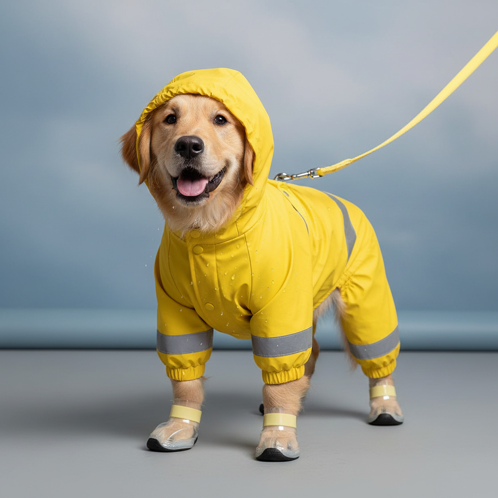 Puddle Jumper Dog Raincoat - Waterproof Jacket