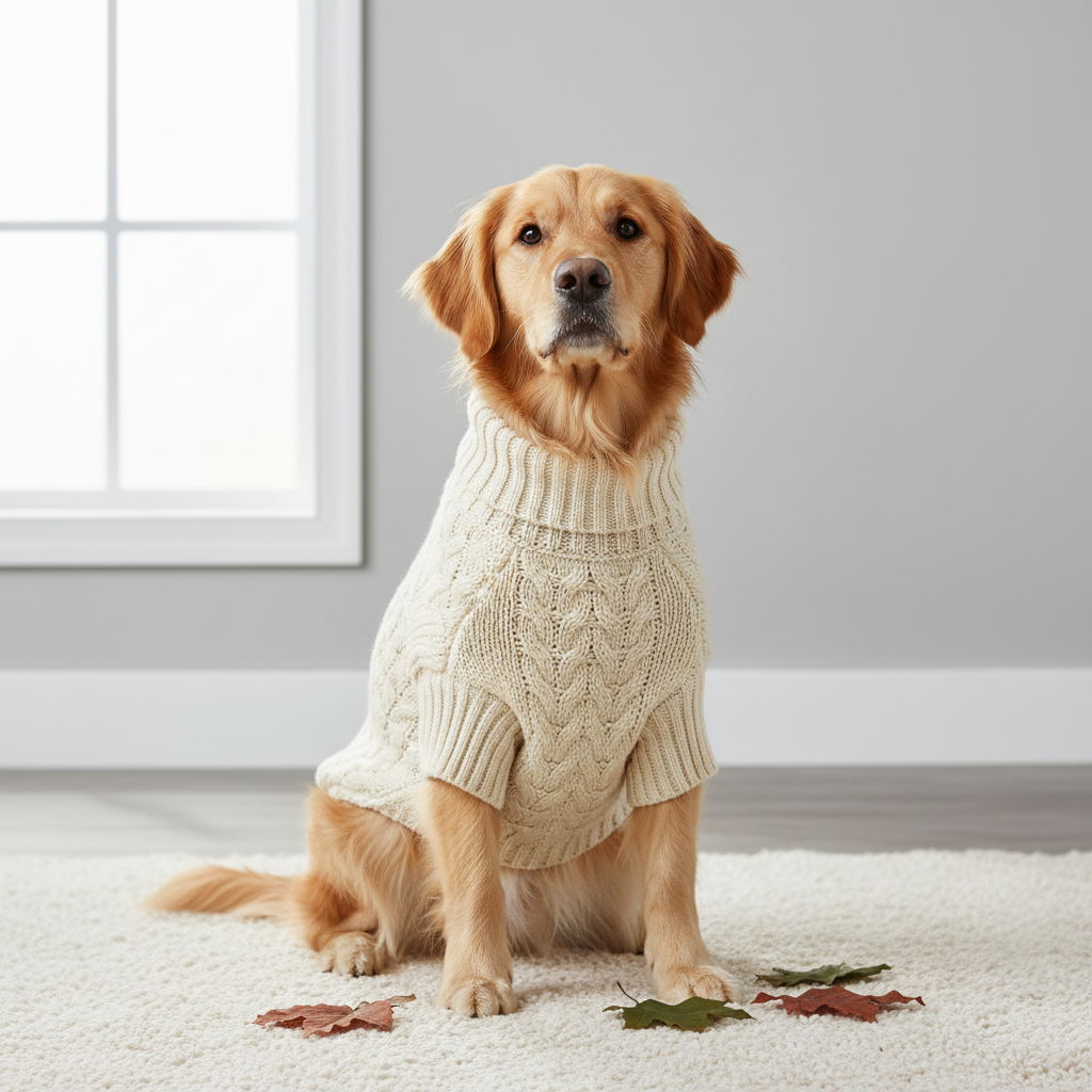 Snuggle Season Dog Sweater - Cheeky Knitwear